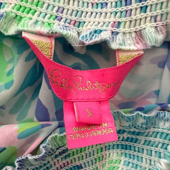 Lilly Pulitzer Multicolor Off-Shoulder Top - Picture 3 of 5